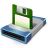 Floppy Drive 3 Icon 48x48 png